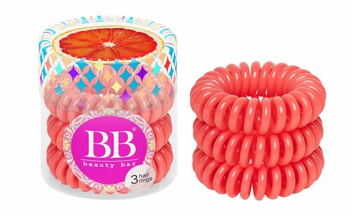 Резинка для волос Beauty Bar Hair-Rings Coral