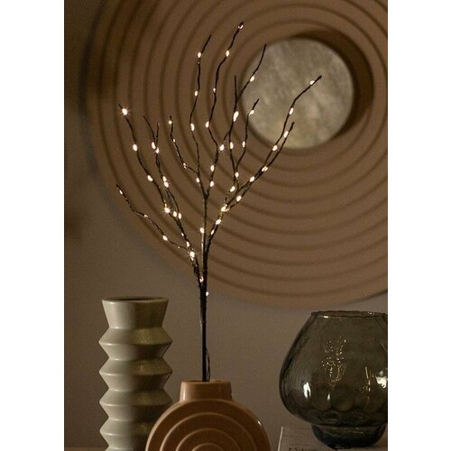 Ветвь иммитация 60см черн 54LED 2хAA не в компл Космос KOC_INT-B122 525₽