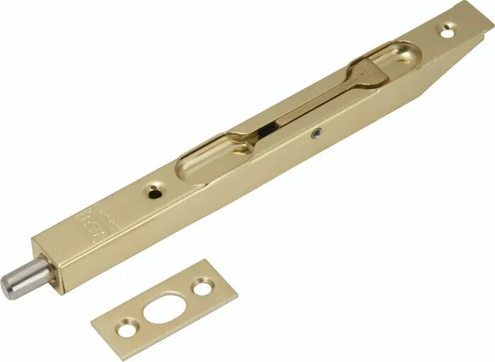Задвижка для распашных дверей AGB  латунь  D00320 15 03