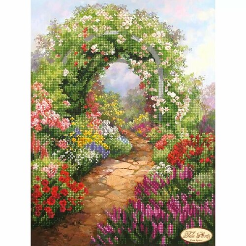 Сад в цвету, набор для вышивания