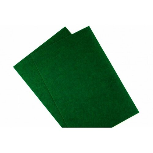 Фетр жёсткий 20х30см, цвет 672 зеленый, толщина 1мм, 1021-055, 1 лист