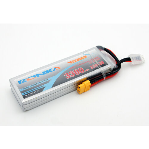 Аккумулятор LiPo Bonka 3300мАч 35C 11.1V BONKA BK-3300-35-3S