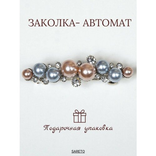 Заколка для волос с жемчугом
