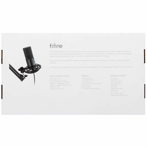 Микрофон Fifine T669 (Black) - фото №18