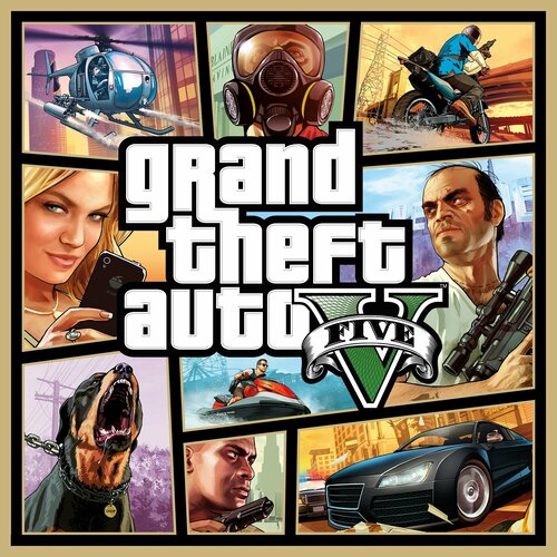 Игра Grand Theft Auto V (GTA 5, 2022): Story Mode + Online для Xbox Series X|S (Аргентина), русские субтитры, электронный ключ