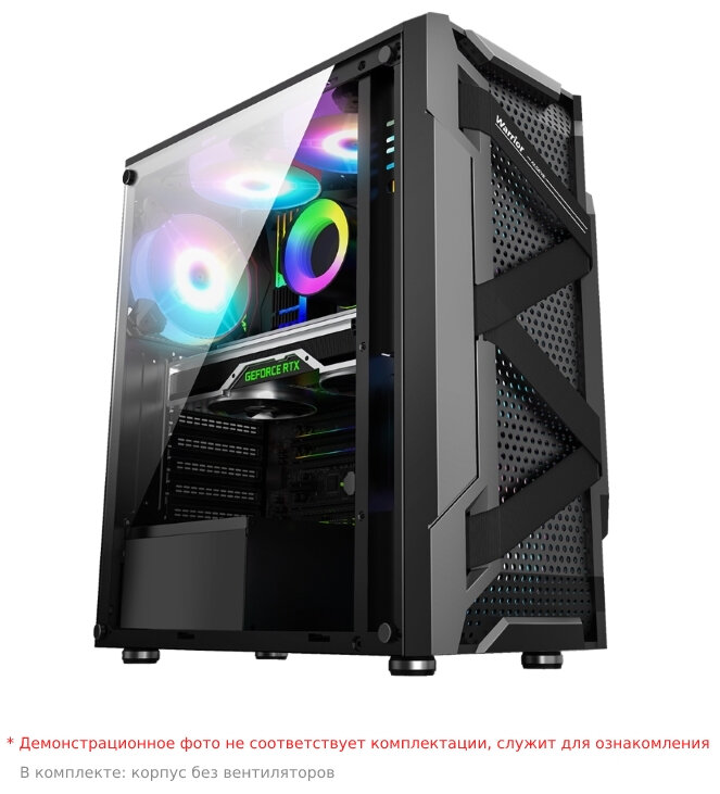 Корпус ALSEYE Warrior-B Mini-ITX/Micro ATX/ATX, USB2.0, HD Audio, USB3.0, HDD(3.5 ), SSD(2.5 ) — фото 4