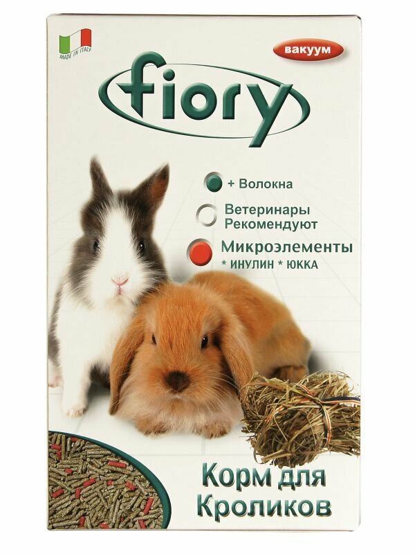 Корм для кроликов Fiory Pellettato гранулированный 850 г