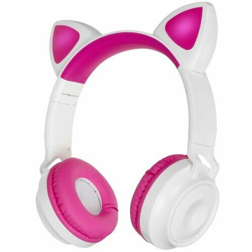 Bluetooth-гарнитура Qumo Party Cat розовый