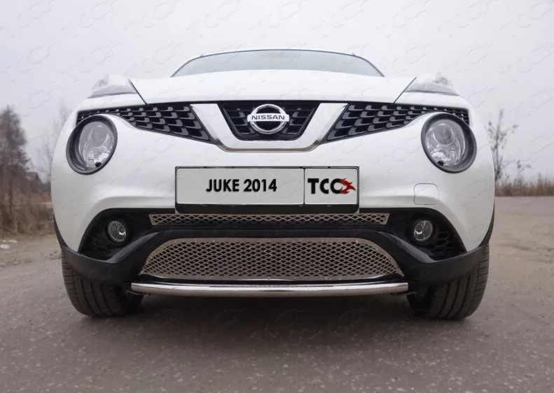 Решетка радиатора верхняя ТСС NISJUK2WD14-05 для NISSAN Juke (2010-)