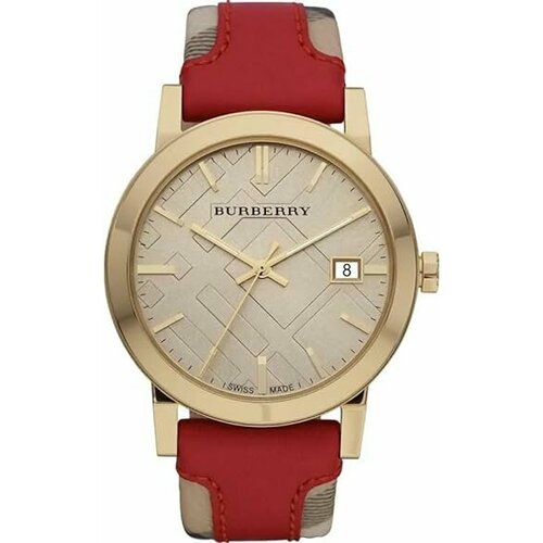 фото Наручные часы burberry, золотой, красный