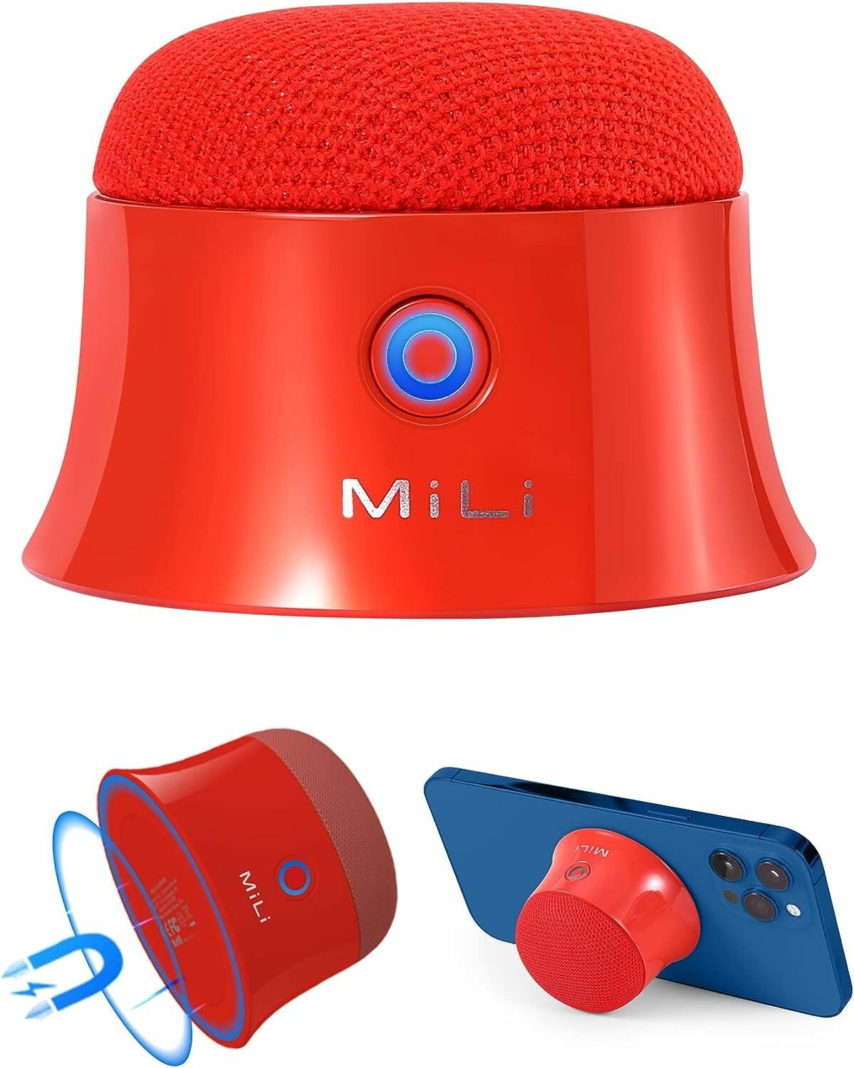 Портативная колонка MiLi Mag SoundMate Red