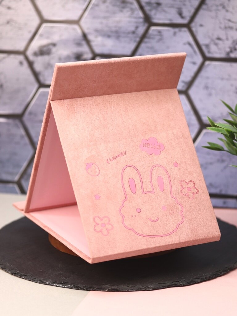 фото Зеркало настольное складное Play with me red