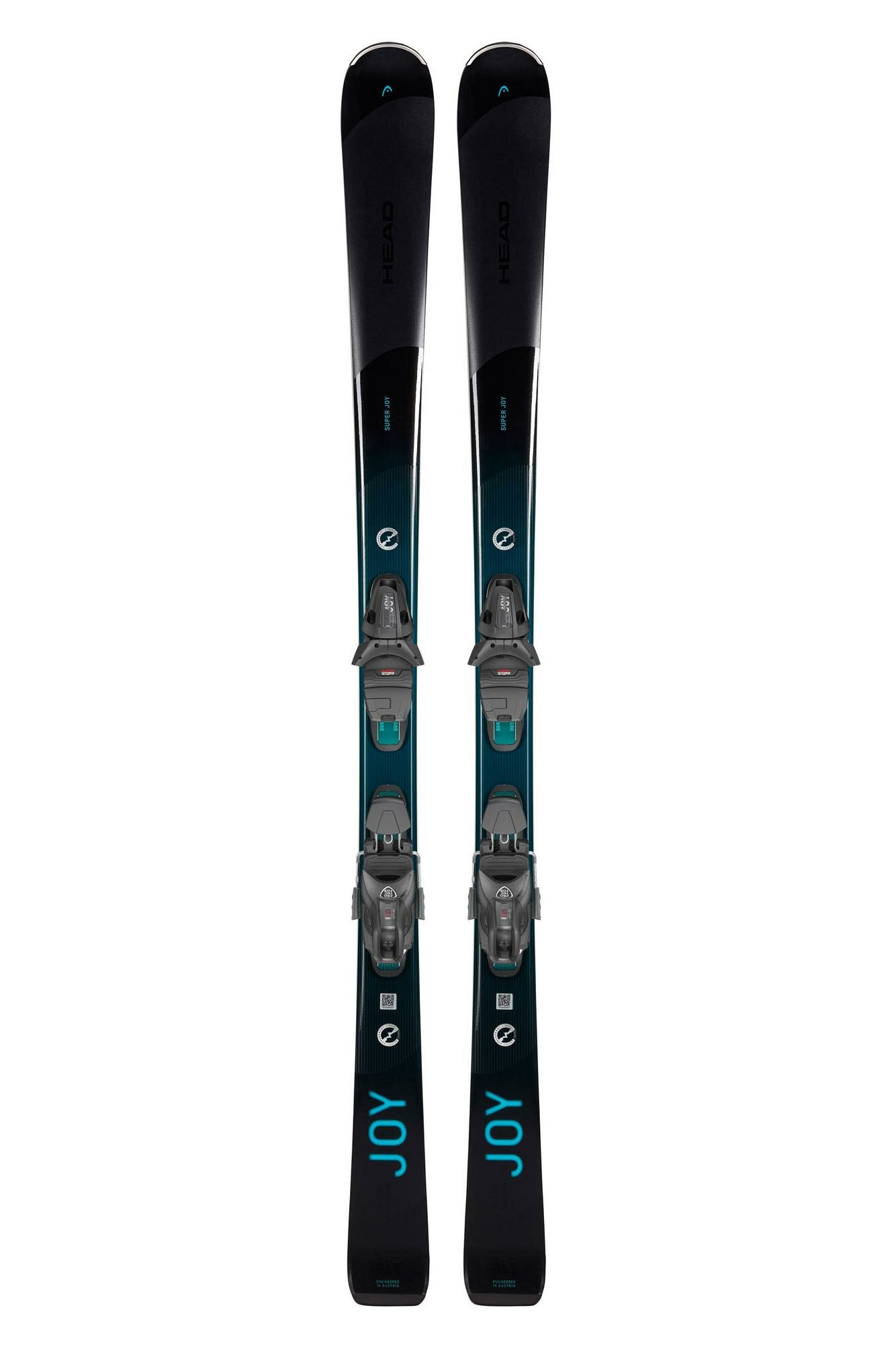 Горные лыжи с креплениями HEAD e-Super Joy SW SLR Joy Pro+ PROTECTOR SLR 11 GW BR 80 [N] blue (см:168)