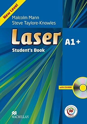 Laser 3rd Edition A1+ Student's Book with CD-ROM and Macmillan Practice Online +eBook Pack, учебник по английскому языку для подростков