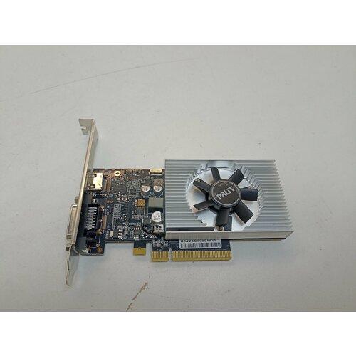 Видеокарта Palit GeForce GT 1030 2GB NEC103000646-1082F Retail 1631800₽