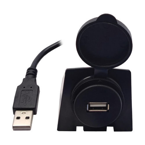 USB кабель для выноса разъема в салон (0,5м, 1*USB2.0) с подставкой