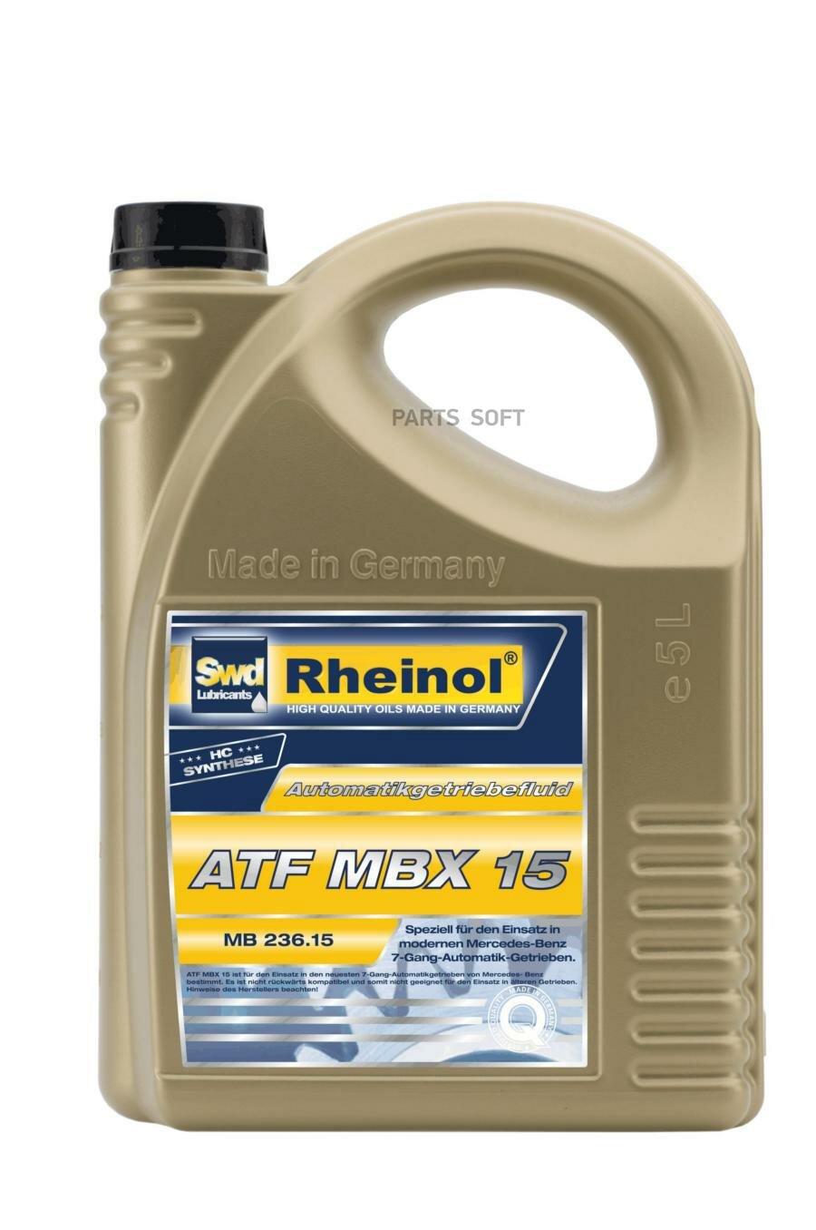 SWD RHEINOL 30629,580 Транс. масо ATF MBХ 15 (5)