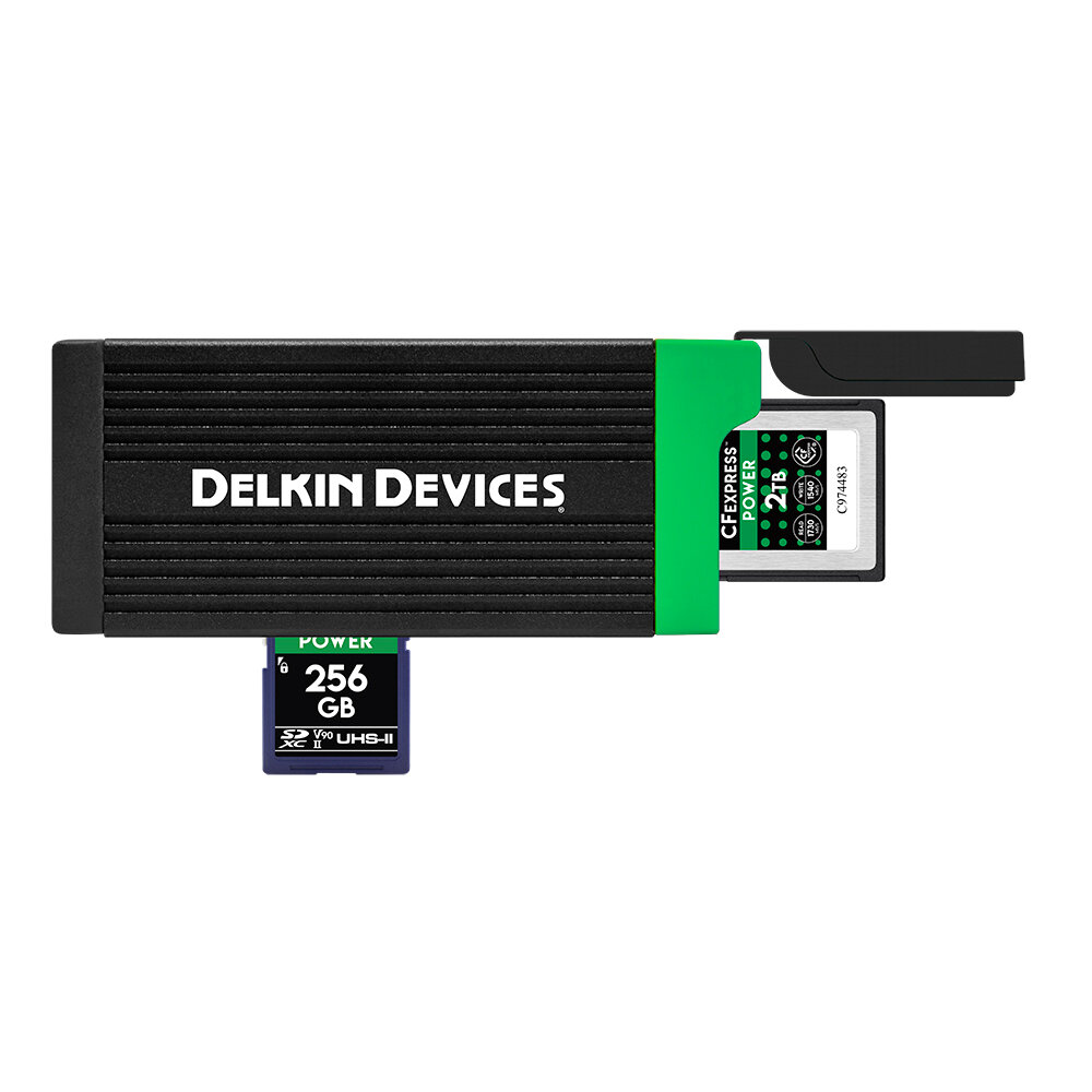 Картридер Delkin Devices USB 32 CFexpress Type B/SD Card Reader