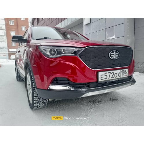 Утеплитель радиатора и бампера для FAW Besturn X40 2016 - н. в. I Парктроники Соты