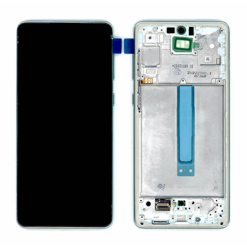 Дисплей (модуль) для Samsung Galaxy A73 SM-A736B в сборе с тачскрином и рамкой Light Green дисплей для телефона samsung galaxy a73 5g a736b в сборе с тачскрином черный 1 шт