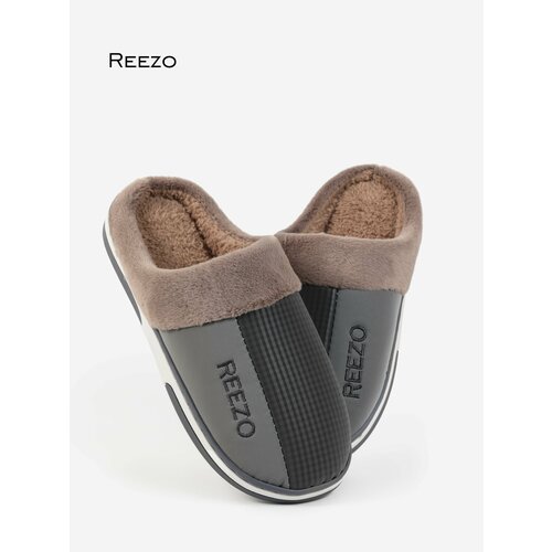 фото Тапочки reezo, размер 44-45, серый