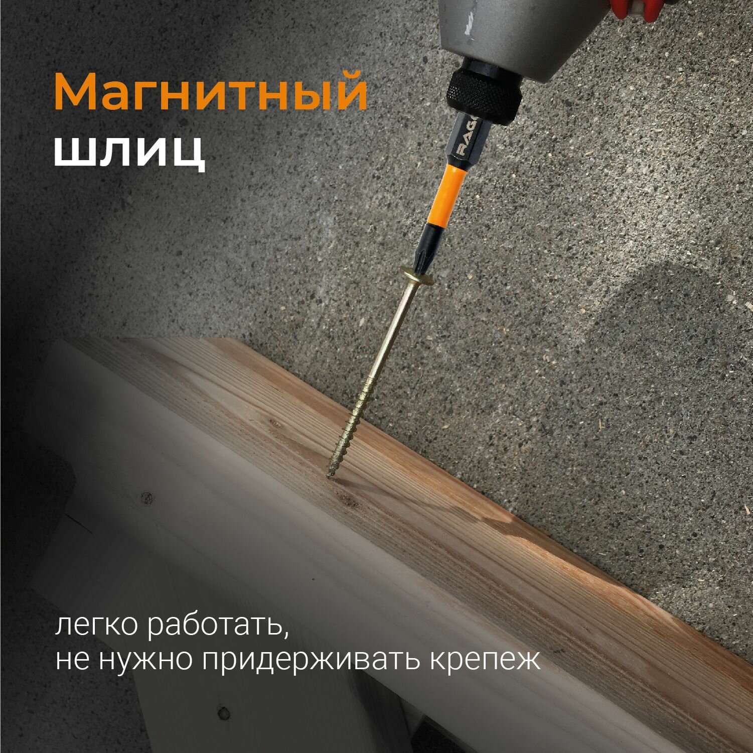 Бита ударная Rage 554150 T30x50 мм, 2 шт. - фото №4