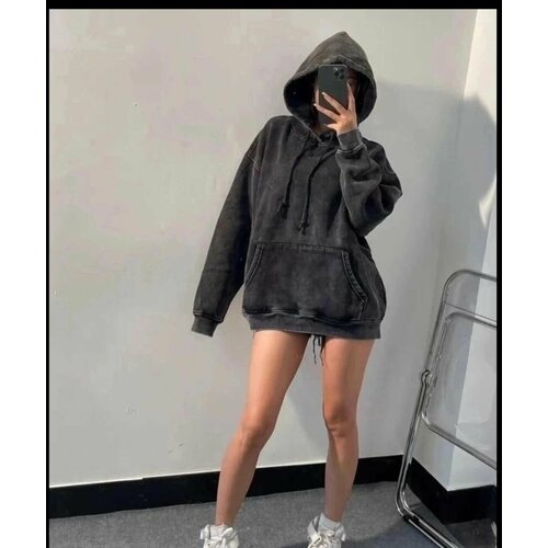 фото Худи, размер 42-48, серый chika