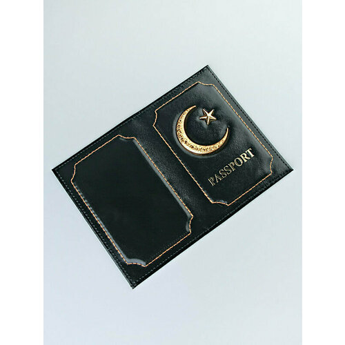 Обложка для паспорта Lotoc Documen1sMax, черный