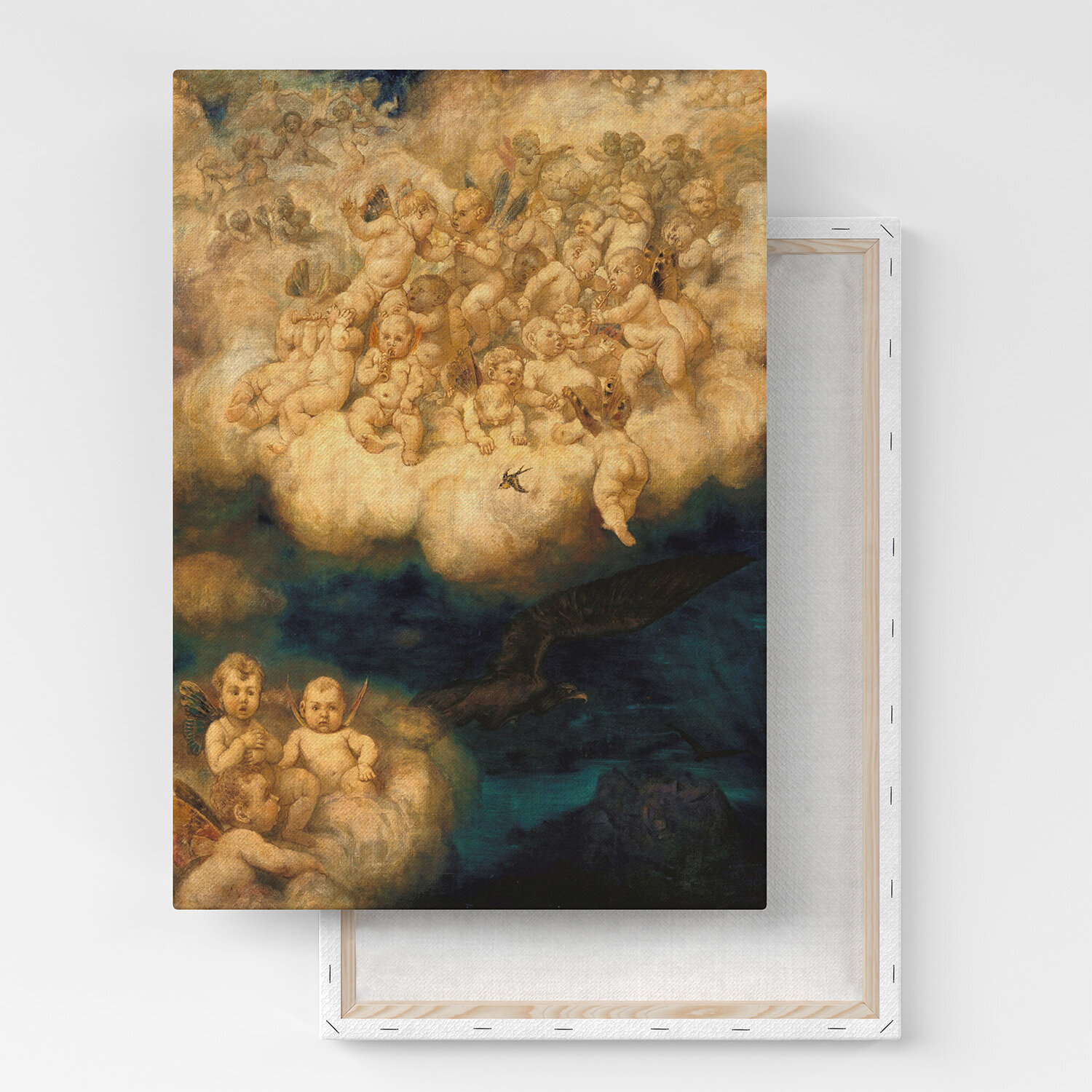 Картина на холсте, репродукция / Ханс Тома - Angel cloud / Размер 60 x 80 см