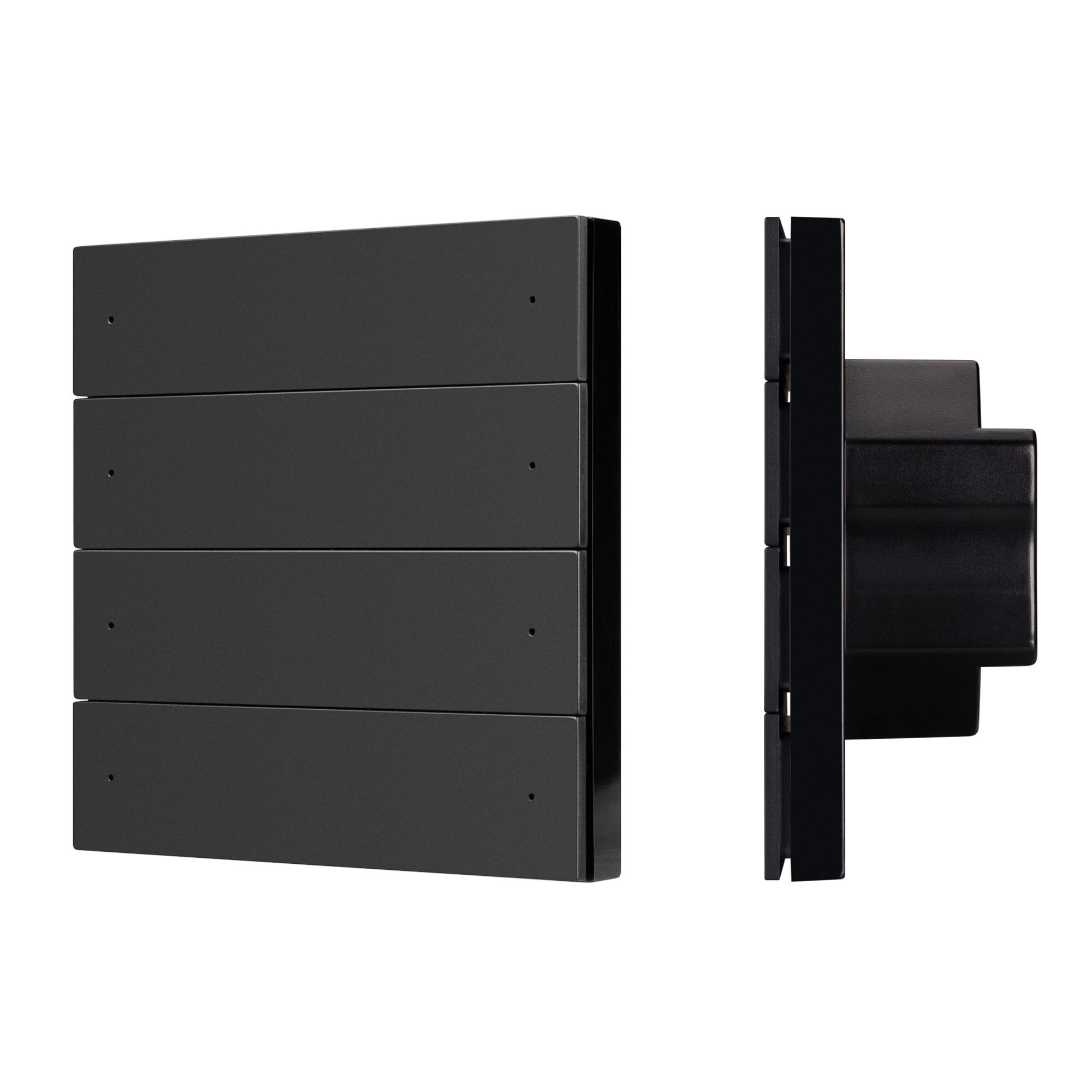 INTELLIGENT ARLIGHT Кнопочная панель SMART-ZB-801-22-1G-8SC-MULTI-IN Black (230V) (IARL IP20 Пластик 5 лет) 055484