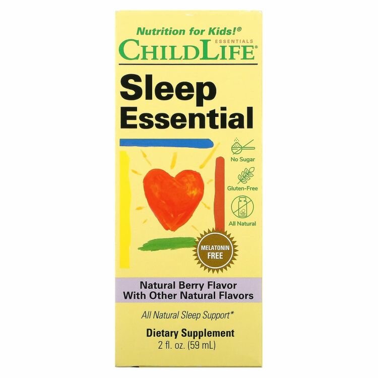 ChildLife Essentials, Sleep Essential, натуральные ягоды, 59 мл