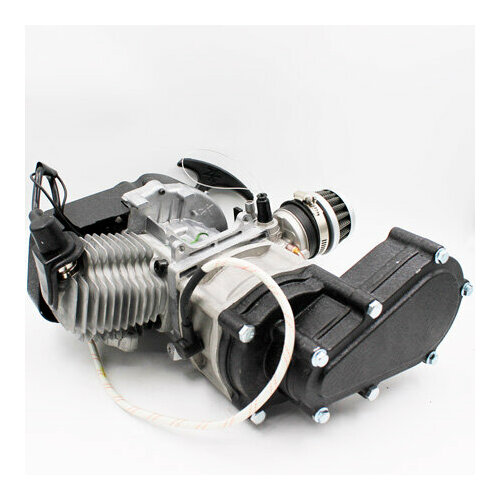 Двигатель для детского квадроцикла / мотоцикла 49 куб 2т с электростартером и редуктором 703