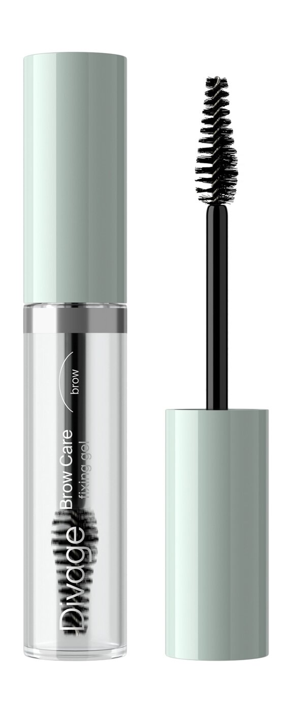 DIVAGE Гель для бровей фиксация и уход Brow Care Fixing Gel, 8 мл, 01