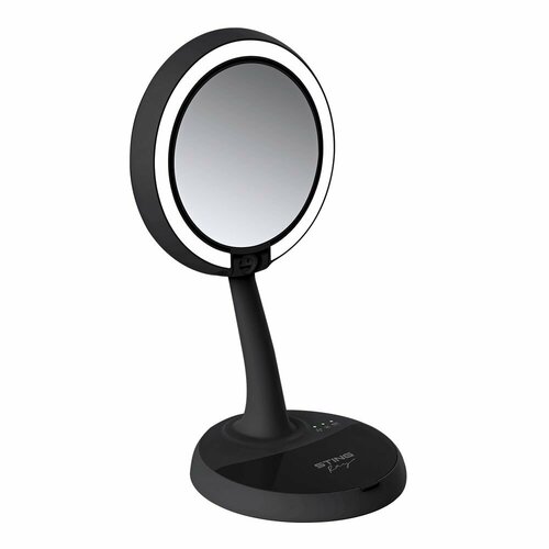 Вентилятор портативный STINGRAY ST-FN4119A 3 в 1 вентилятор зеркало светильник подсветка черный 350200₽