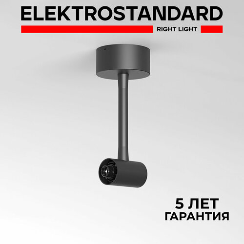 Декоративная гибкая стойка с питанием Elektrostandard Module System 85191/00, цвет черный