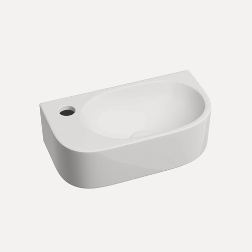 Изображение товара Раковина подвесная Ceramicanova Element 40,8х22,3х11 см, для ванной комнаты, белый, CN6066R