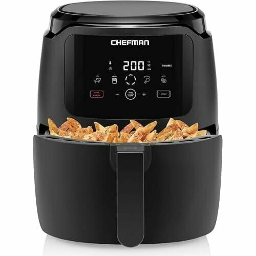 Аэрогриль Chefman RJ38-5-T-BLACK-EU 1300Вт Черный 2262600₽