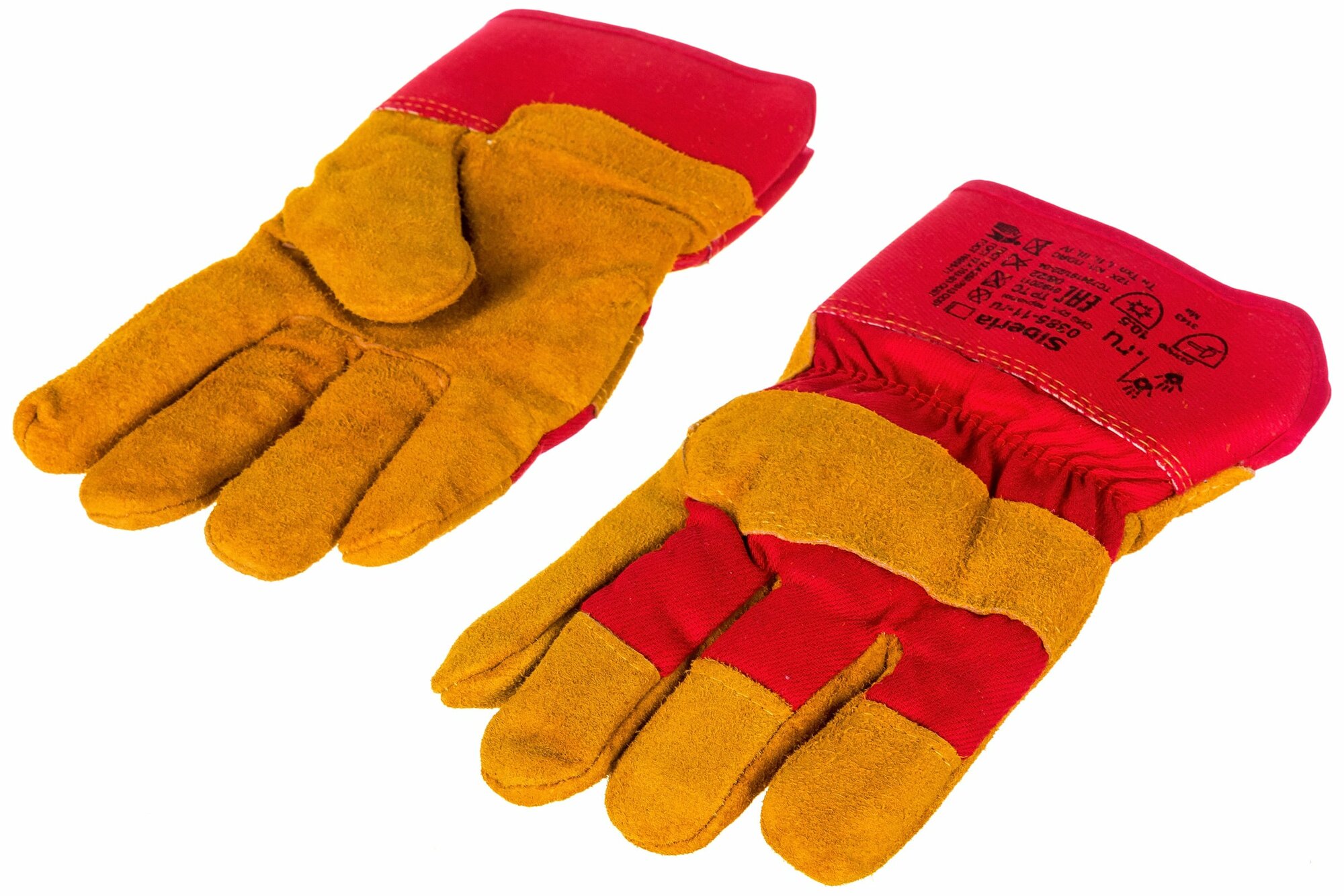 фото 2Hands Перчатки утепленные, спилок КРС RL 2 0385-11-ru Siberia