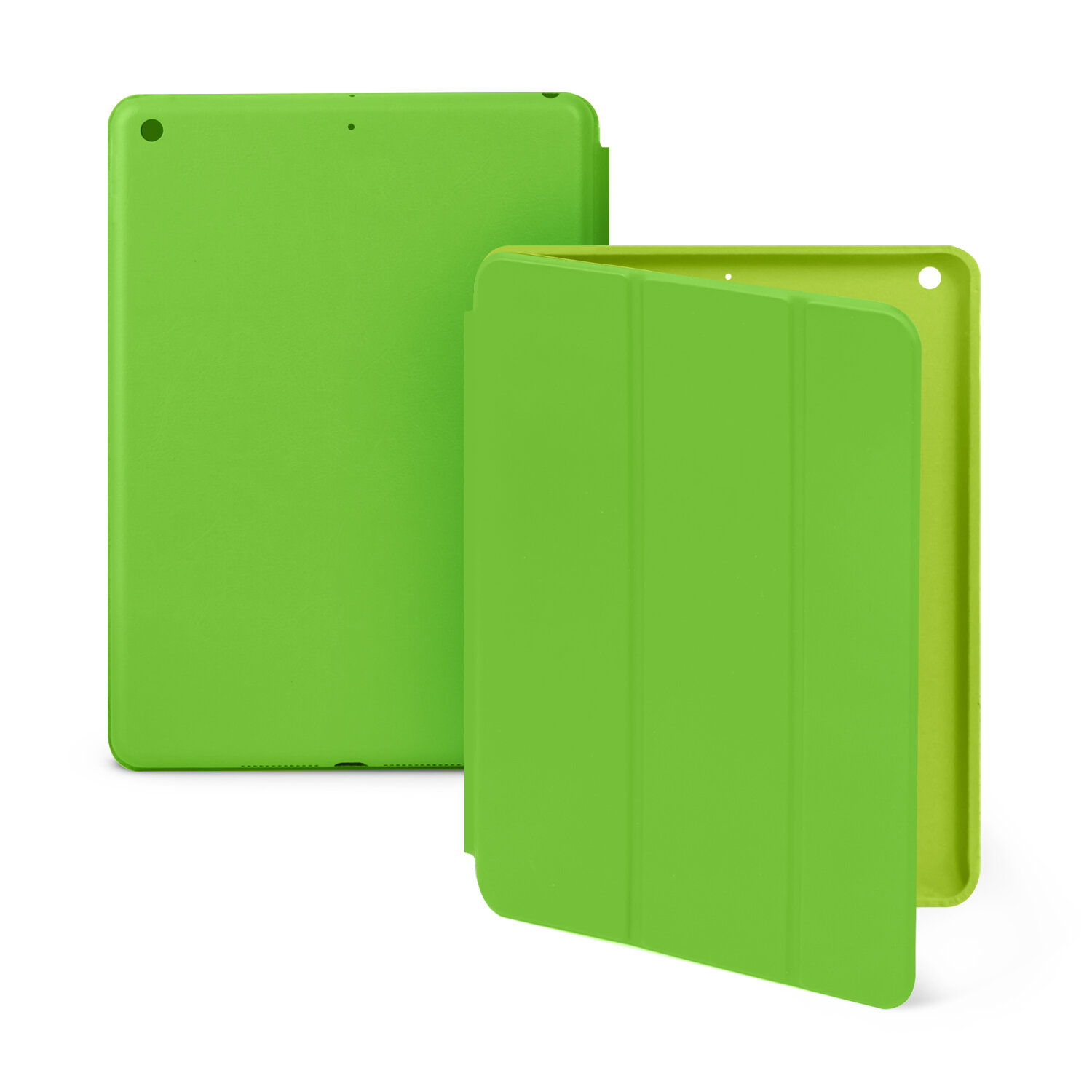 Чехол-книжка для iPad 7 / iPad 8 / iPad 9 (10.2", 2019-2021 г.) Smart Сase, ярко-зеленый