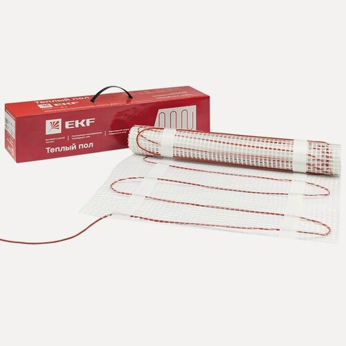 Изображение товара Нагревательный мат EKF Уют PROxima, двухжильный, 3,5 м², 525 Вт