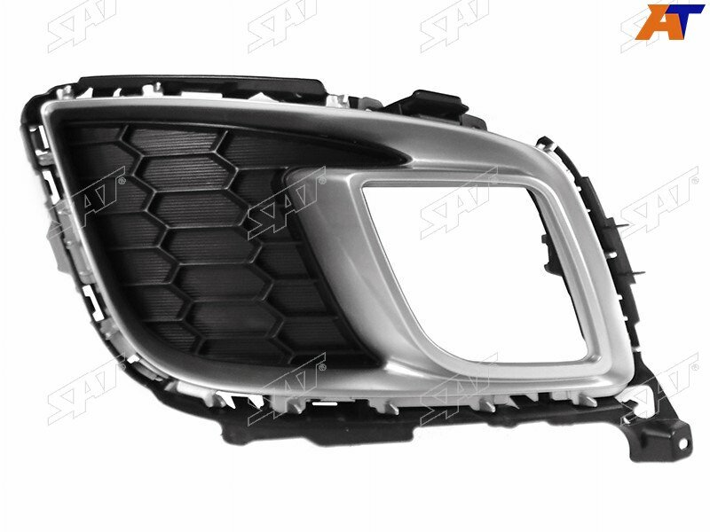 Оправа ПТФ SAT STMZ26219A1 для Mazda 6, 07-10, SPORT RH, чёрная, правый