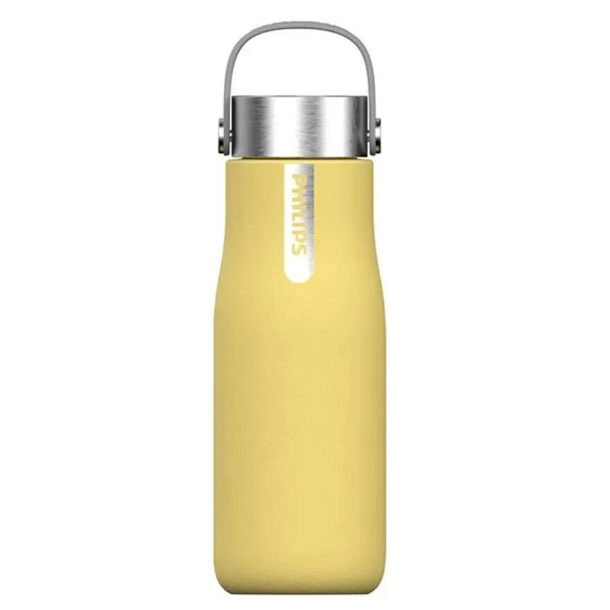 фото Бутылка-термос Philips GoZero AWP2787YL, с УФ стерилизатором