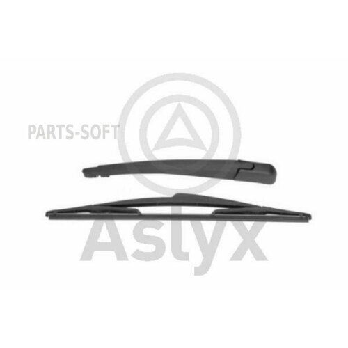 ASLYX AS-570088 Щетка стеклоочистителя заднего с рычагом OPEL CORSA D 2007 305MM