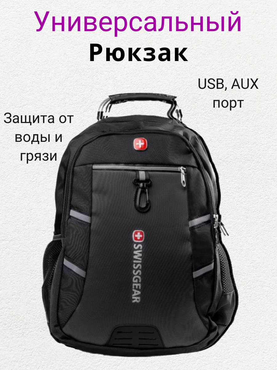 фото Походный рюкзак для города / Спортивный рюкзак / Рюкзак для ноутбука от Shark-Shop