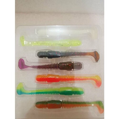 Силиконовая съедобная приманка Lucky John pro series TIOGA 2.9