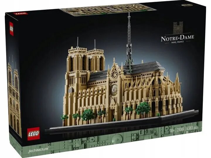 Конструктор LEGO Architecture 21061 Notre-Dame Нотр-Дам де Пари