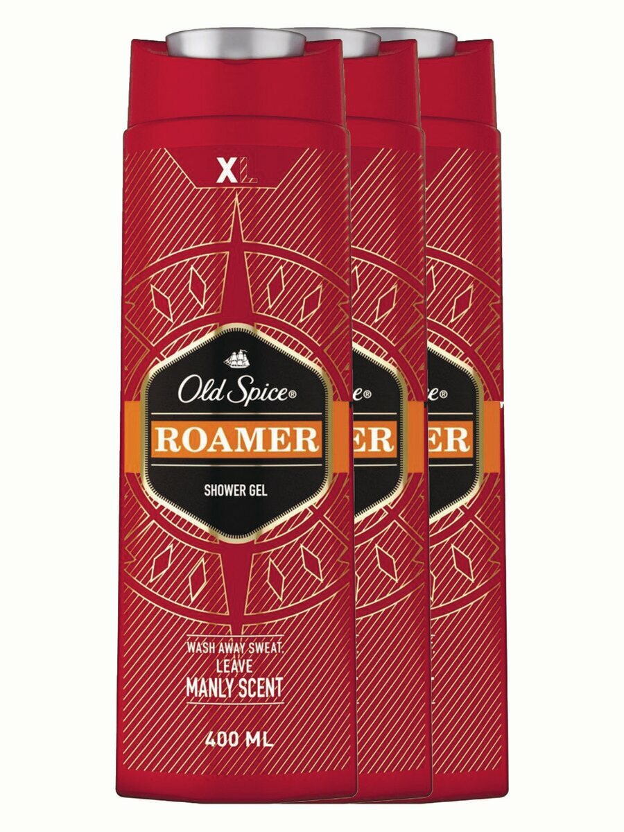 фото OLDSPICE ROAMER гель шампунь 6шт*400 мл