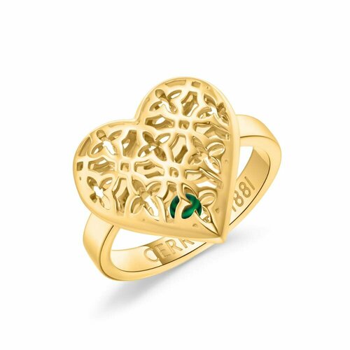 Кольцо Cerruti 1881 малахит размер 165 золотой 8662₽