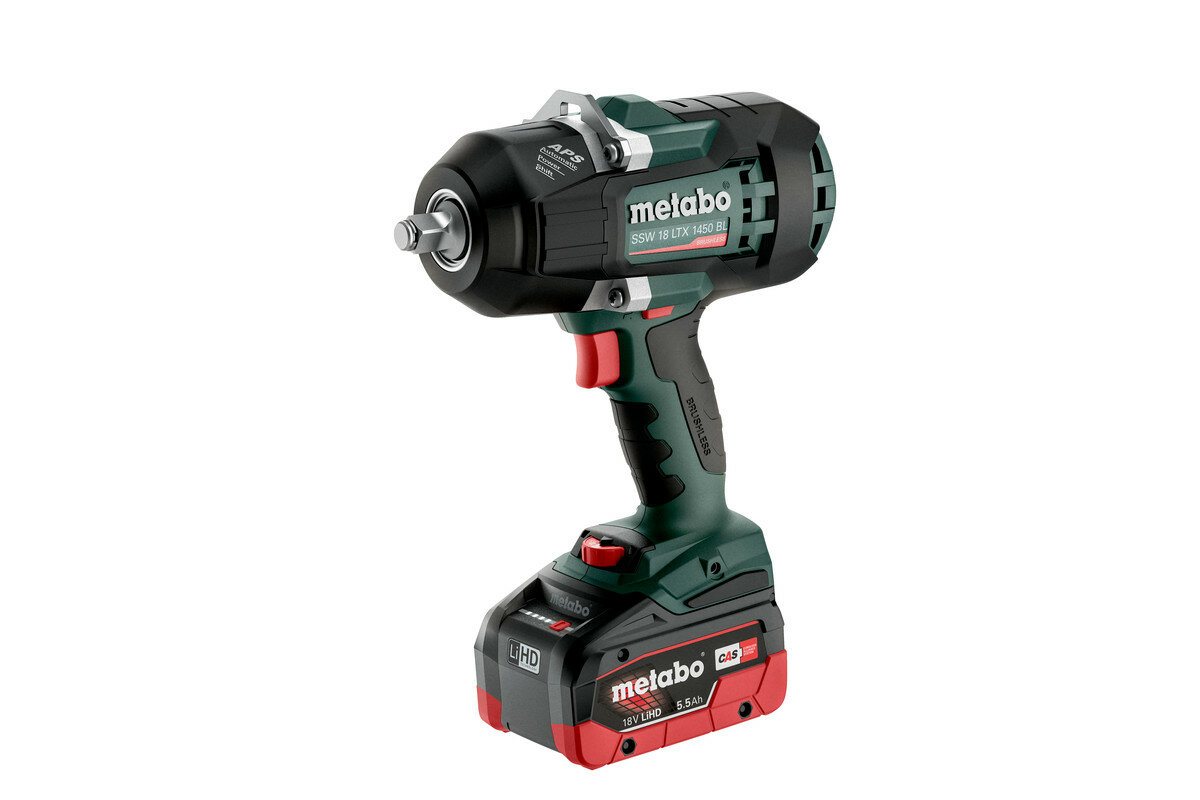 Гайковерт ударный аккумуляторный SSW 18 LTX 1450 BL Metabo 602401660