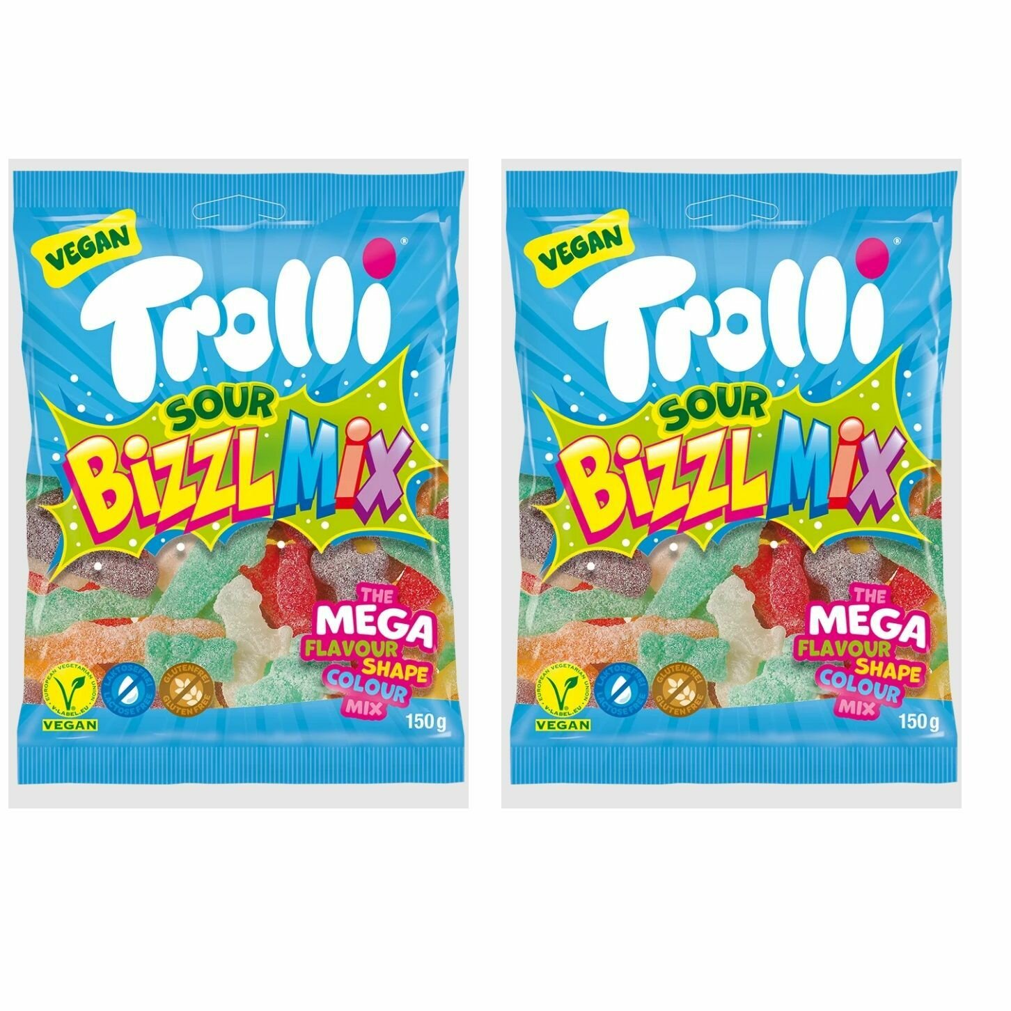 Мармелад Trolli Bizzi Mix 2 уп по 150 г